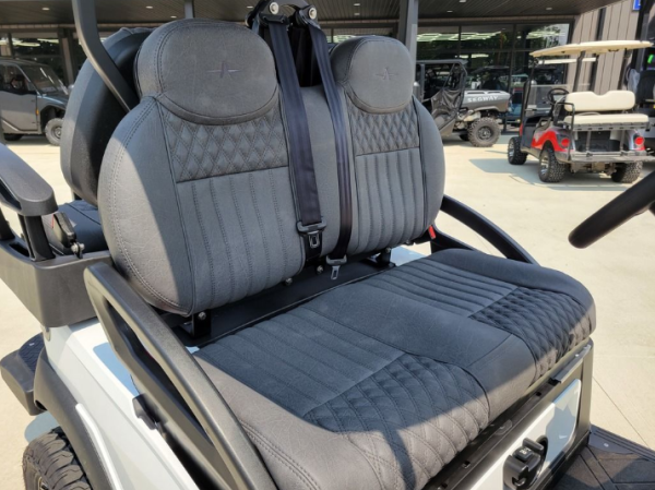 2024 Atlas 4 Passenger Lifted Electric Golf Cart - 210AH Lithium - White