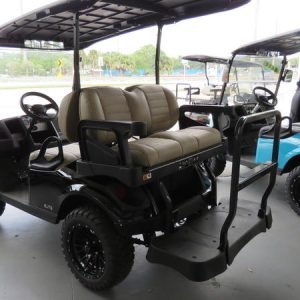 2024 E - Z - GO Express S4 ELiTE Lithium Black Street - Ready 4 - Passenger Golf Cart In Philadelphia PA