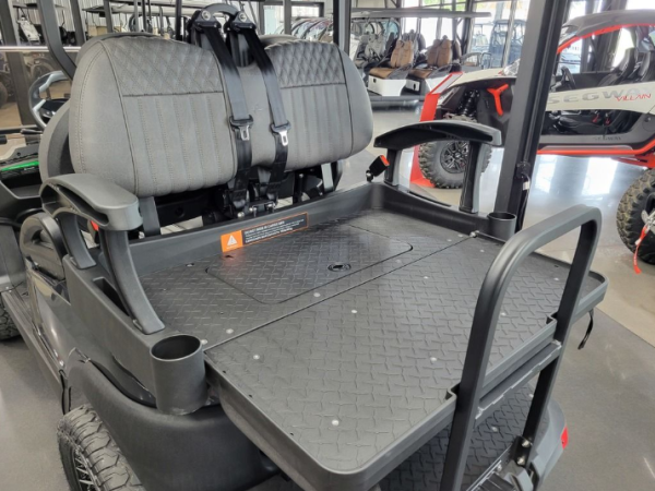 2024 Atlas 4 Passenger Lifted Electric Golf Cart - 210AH Lithium - Charcoal