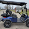 2023 Madjax X Series Storm 4L - Metallic Blue Edition - Lithium Ion Lifted Golf Cart
