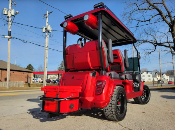 2024 Evolution D5 - Ranger 4 Special Edition Inferno 4 Seater Electric Golf Cart