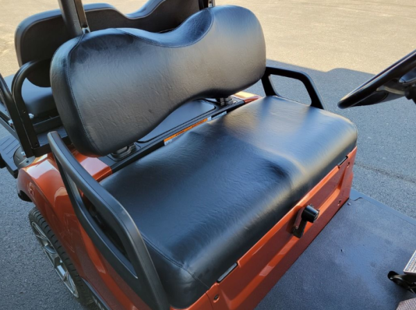 2017 Yamaha Drive2 Used Gas Golf Cart - Burnt Orange