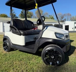 2018 Club Car Tempo Lithium - Roy Pow Lithium Battery - Metallic White
