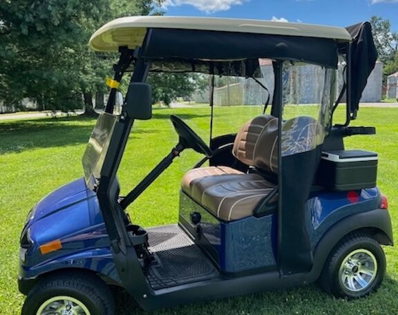 2015 Club Car Precedent Electric - Blue - 2 Passenger
