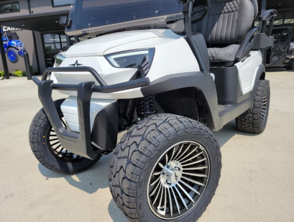 2024 Atlas 4 Passenger Lifted Electric Golf Cart - 210AH Lithium - White