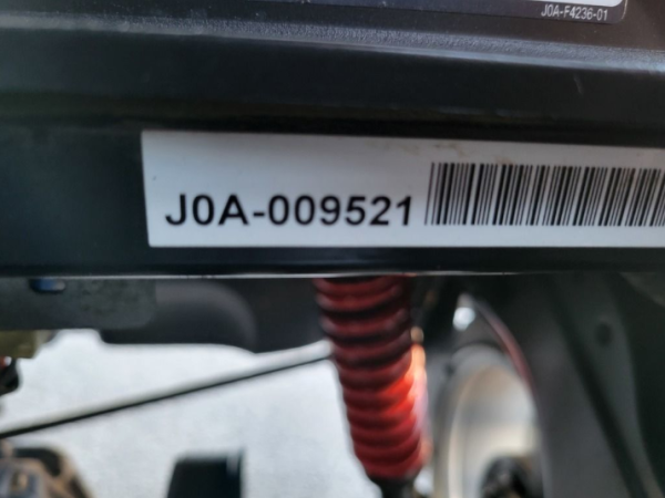 2017 Yamaha Drive2 Used Gas Golf Cart - Burnt Orange