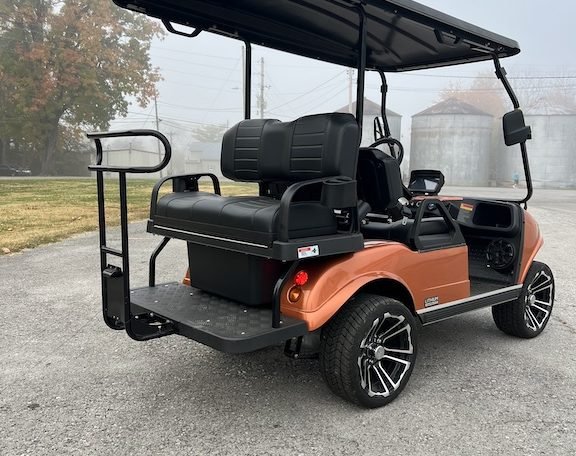 2023 Evolution D3 4 Seater Electric Golf Cart - Copper