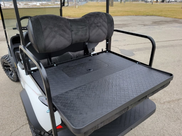 2023 Madjax X Series Storm 4L - Lifted Lithium Golf Cart - 4 Passenger - Storm Gray - Fully Serviced