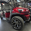 2025 Atlas 6 Passenger Electric Golf Cart - 210AH Lithium - Candy Red