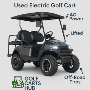 2024 Denago Nomad XL - Premium Lifted Lithium Golf Cart