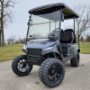 2023 Madjax X Series Storm 4L - Gunmetal - Lithium Ion Lifted Golf Cart