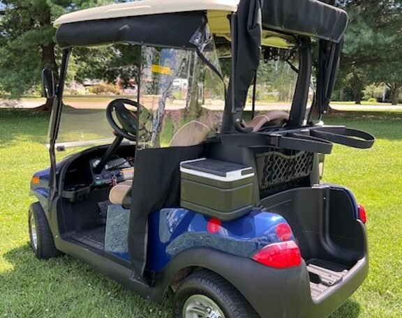 2015 Club Car Precedent Electric - Blue - 2 Passenger