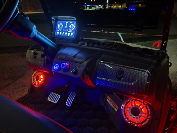 2024 Evolution D5 - Ranger 4 Special Edition Inferno 4 Seater Electric Golf Cart