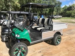 2025 Evolution Turfman 800 Green Utility Golf Cart