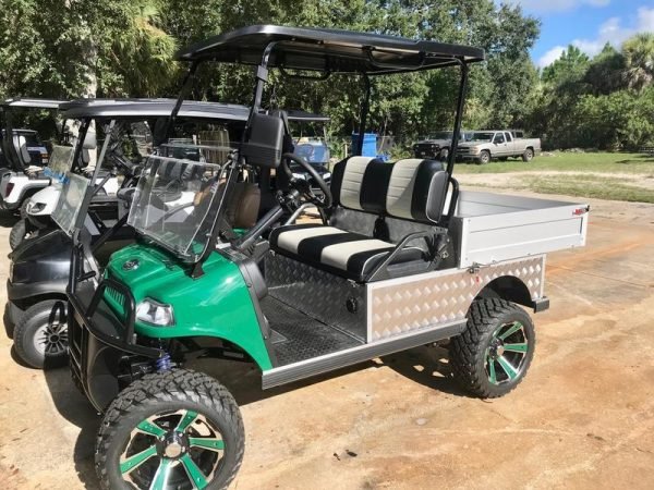 2025 Evolution Turfman 800 Green Utility Golf Cart