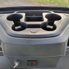2018 Yamaha Drive2 EFI Quietech Used Gas Golf Cart - Metallic Burgundy