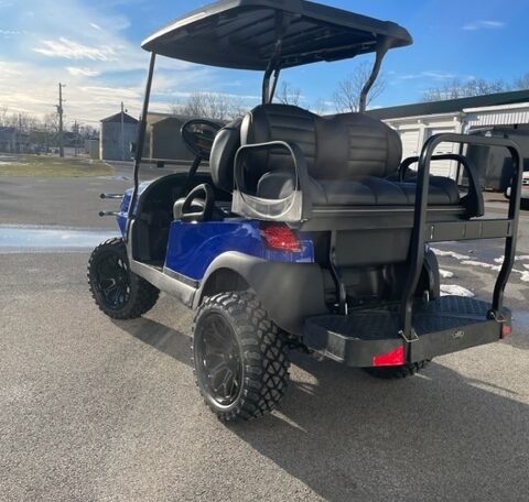 2018 Club Car Precedent Lifted Gas, New Alpha Blue