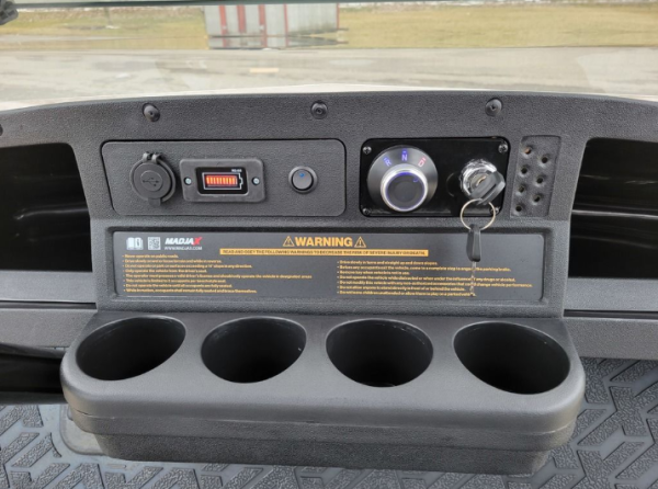 2023 Madjax X Series Storm 4L - Lifted Lithium Golf Cart - 4 Passenger - Storm Gray - Fully Serviced