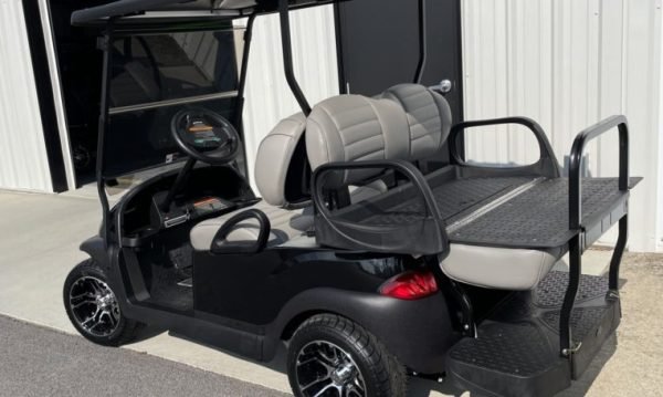 2018 Club Car Precedent Electric Black - 4 Passenger - Non - Lifted