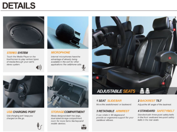 2022 Evolution D3 Golf Carts - Premium Lithium Street Legal Evolution