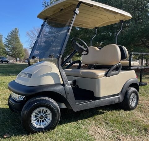 2006 Club Car Precedent For Sale - Refurbished Electric Golf Cart In Classic Beige