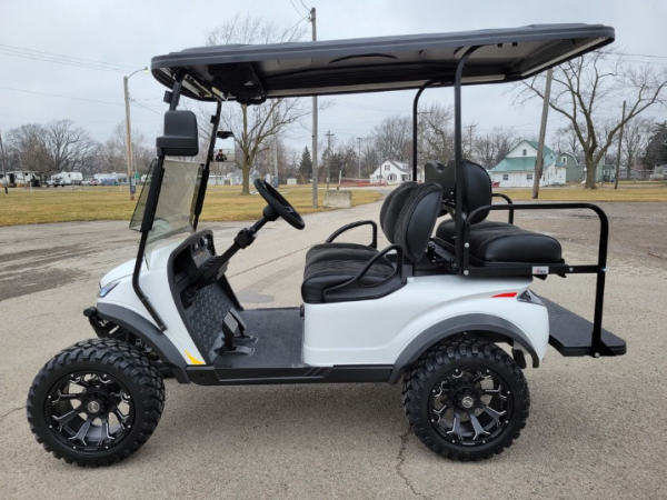 2023 Madjax X Series Storm 4L - Lifted Lithium Golf Cart - 4 Passenger - Storm Gray - Fully Serviced