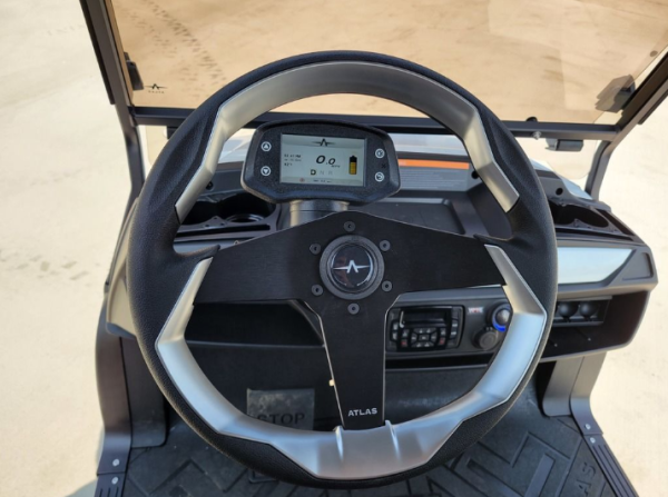 2024 Atlas 4 Passenger Lifted Electric Golf Cart - 210AH Lithium - White