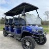 2024 Evolution D5 Maverick 6 Gray Forward Facing 6 Passenger Electric Golf Cart - Extended Range