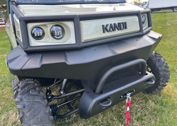 2024 Kandi Cowboy AWD Utility Electric Golf Cart - Dual Motors - Lithium - Sand Color - Heavy Duty