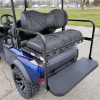 2023 Madjax X Series Storm 4L - Metallic Blue Edition - Lithium Ion Lifted Golf Cart