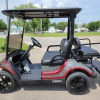 2018 Yamaha Drive2 Used Gas Golf Cart - Red Tip Edition