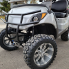 agc-4b935855-97a9-4eb0-8434-d83ca8ad2ceb 2017 Yamaha Drive2 Lifted Used Gas Golf Cart - Silver