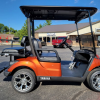 2017 Yamaha Drive2 Used Gas Golf Cart - Burnt Orange