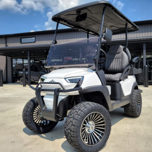 2024 Atlas 4 Passenger Lifted Electric Golf Cart - 210AH Lithium - White