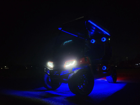 2024 Evolution D5 - Ranger 4 Special Edition Inferno 4 Seater Electric Golf Cart