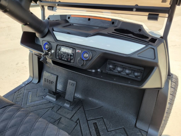 2024 Atlas 4 Passenger Lifted Electric Golf Cart - 210AH Lithium - White
