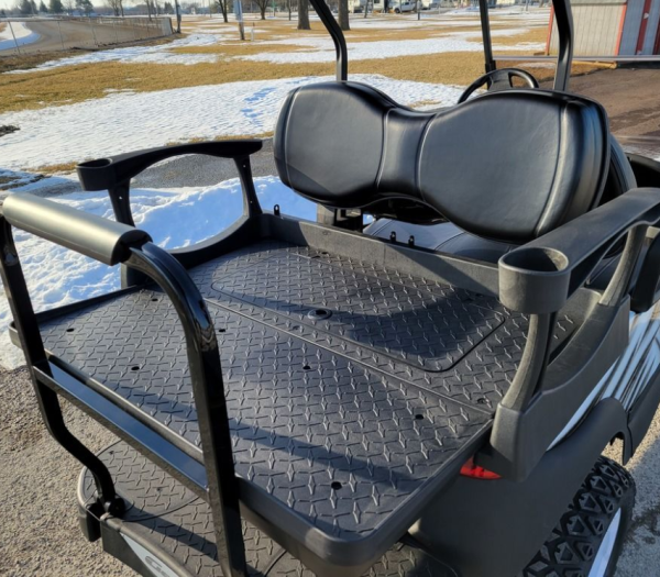 2016 Club Car Golf Cart EFI Precedent - Custom “Black Streak” Edition Gas At Golf Carts Hub