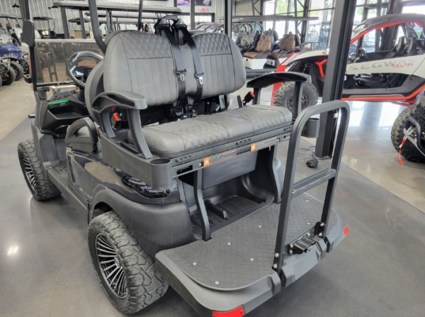 2024 Atlas 4 Passenger Lifted Electric Golf Cart - 210AH Lithium - Charcoal