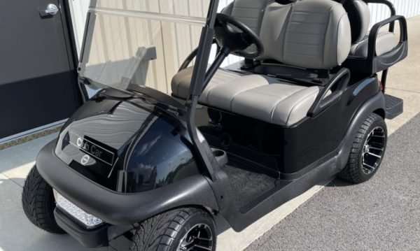 2018 Club Car Precedent Electric Black - 4 Passenger - Non - Lifted