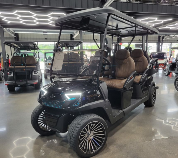 2025 Atlas 6 Passenger Electric Golf Cart - 210AH Lithium - Luxury Street Legal