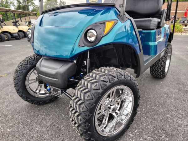2017 Yamaha Drive2 Used Gas Golf Cart - Chameleon Color