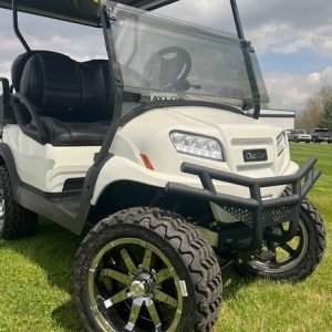 New Club Car Golf Cart, Glacier White