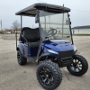 2023 Madjax X Series Storm 4L - Metallic Blue Edition - Lithium Ion Lifted Golf Cart