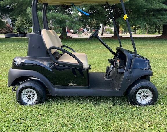 2021 Club Car Tempo Black Golf Cart