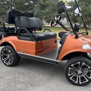 2023 Evolution D3 4 Seater Electric Golf Cart - Copper