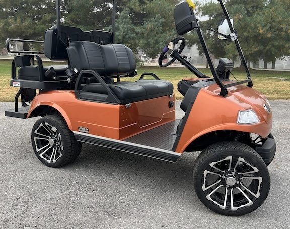 2023 Evolution D3 4 Seater Electric Golf Cart - Copper