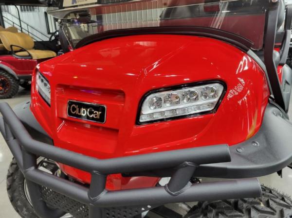 2025 Club Car Onward Lifted 4 Passenger Gas - Kohler Engine - Rally Red