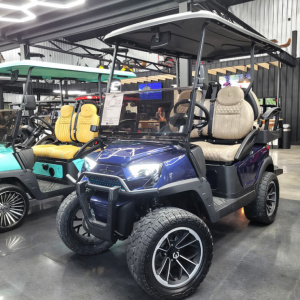 2024 Atlas 4 Passenger Lifted Electric Golf Cart - 210AH Lithium - Luxury Street Legal