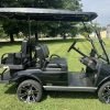 2024 Evolution Classic 4 Plus Black 4 Seater Electric Golf Cart - New