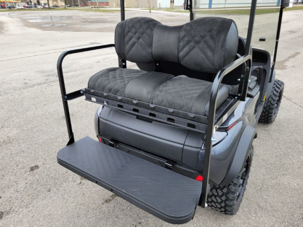 2023 Madjax X Series Storm 4L - Gunmetal - Lithium Ion Lifted Golf Cart